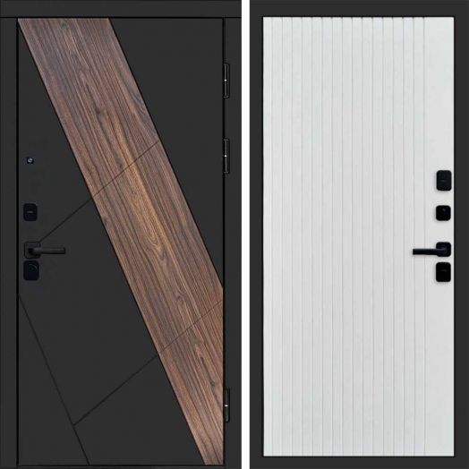 Входная дверь Termo-door Нова - FLAT Белый софт