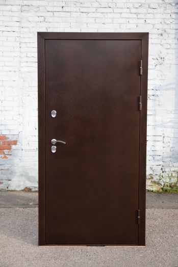 Входная дверь Termo-door Техно Медь - Лучи Бетон светлый