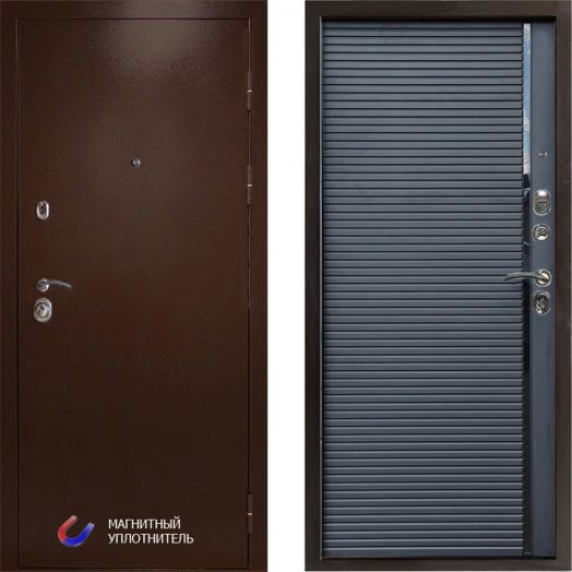 Входная дверь Termo-door Техно Медь - Porte black