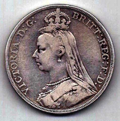 1 крона 1890 Великобритания