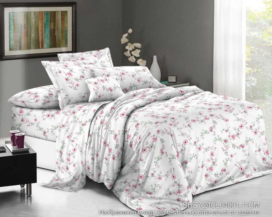 Бязь евро [в ассортименте] Постельное белье с цветами , наволочки см постельное белье