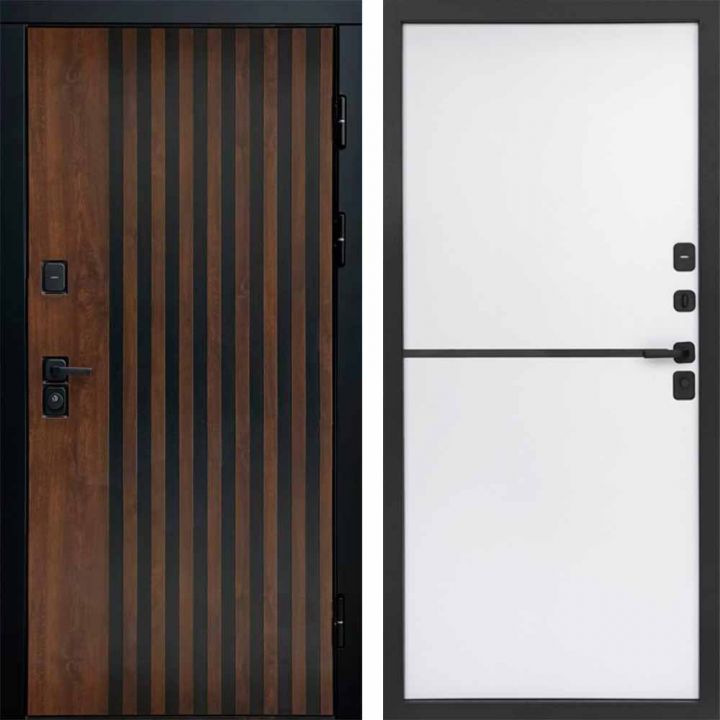 Входная дверь Termo-door Кантри - Нео White