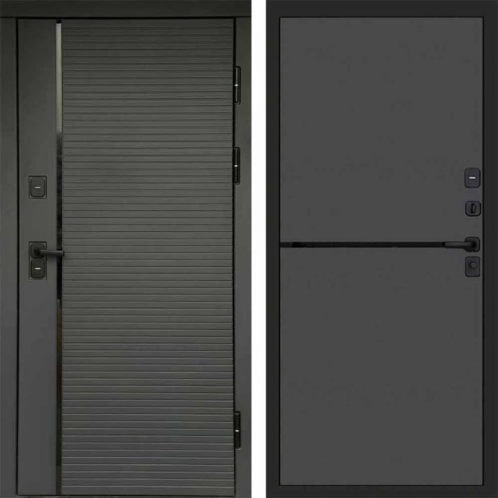 Входная дверь Termo-door Графит line - Нео Графит