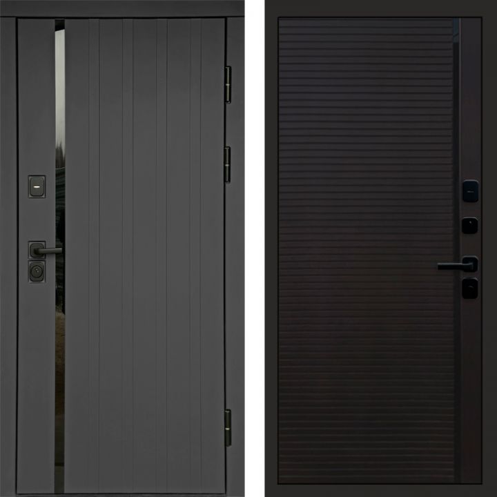 Входная дверь Termo-door Роял Графит - Porte black