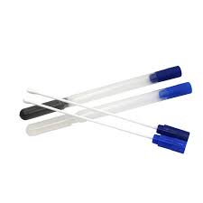 Тампон-зонд в пробирке 12х150 мм, со средой Кэри-Блэйра + уголь, полистирол/вискоза, стерил., M.Med, 100 шт/упак