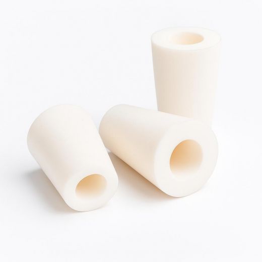 Пробка силиконовая № 24, с каналом, 100 шт/упак