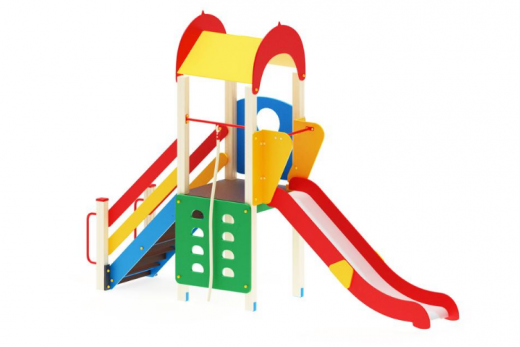 Детский игровой комплекс Играйте с нами Горка 1200 4370х1040х3000