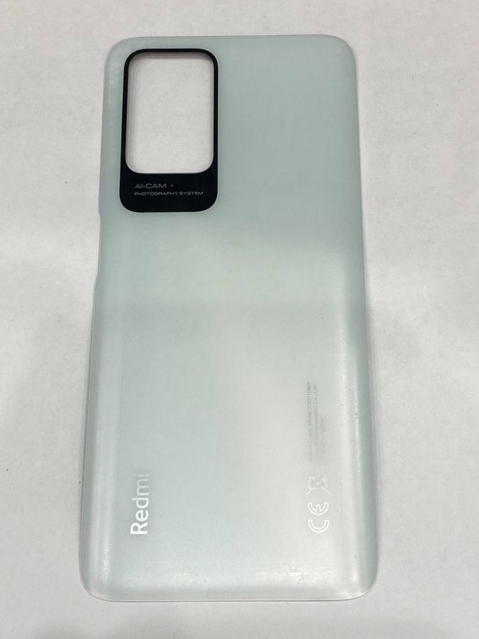 Xiaomi redmi 10 (2022) Задняя Крышка белая оригинал ( снятая)