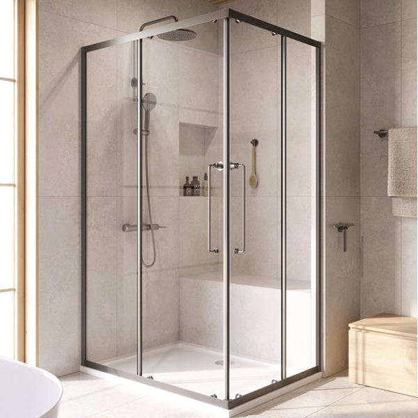 Душевой уголок Cezares Relax-304-AH-2-120/90-C-GM
