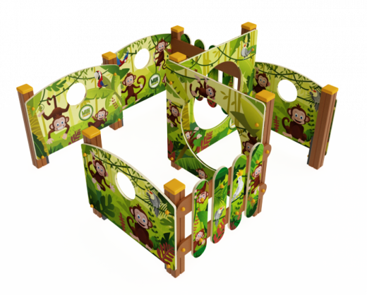 Лабиринт Кубик 1910х1910х1000