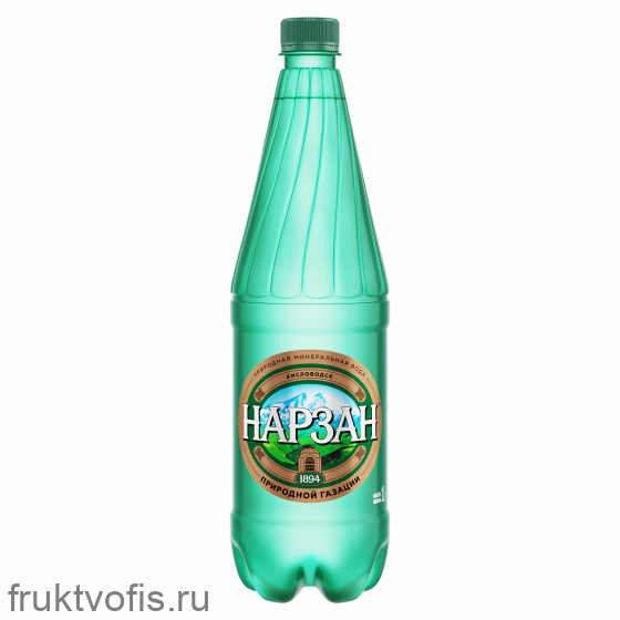 Вода лечебно-столовая «Нарзан» газированная (пэт) 1л