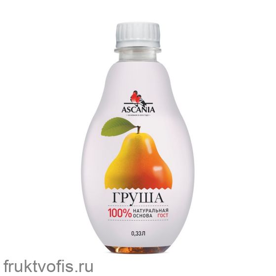 Лимонад «Аскания» Груша (пэт) 0,37л