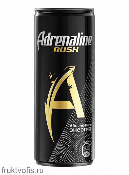 Энергетик «Адреналин Раш» (ж/б) 0,25л