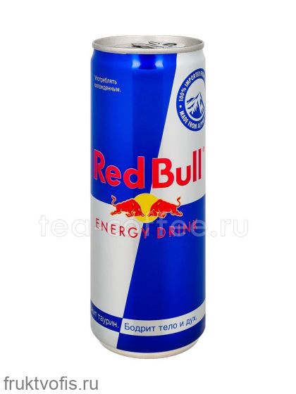 Энергетик «Red Bull» (ж/б) 0,25л