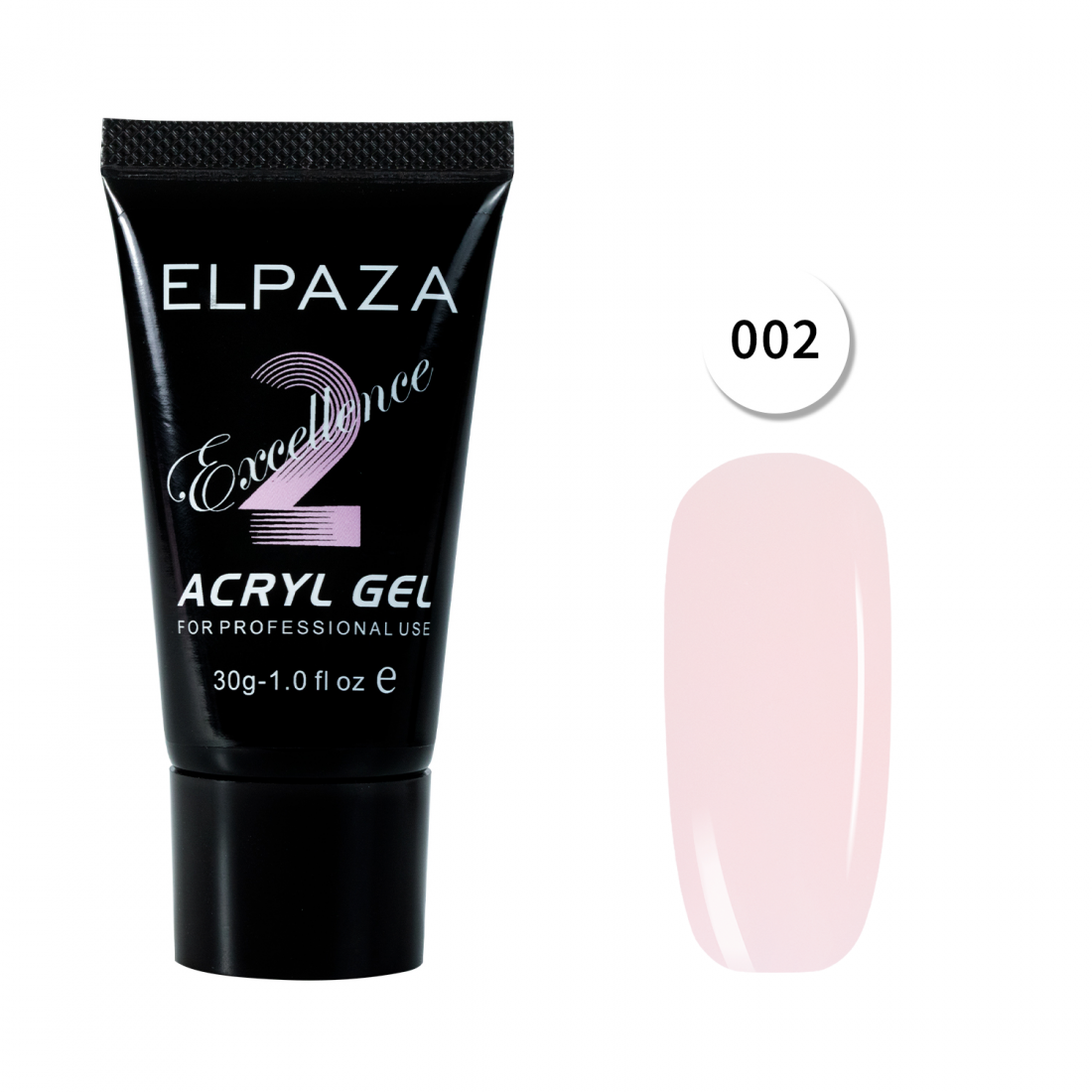 ELPAZA   ACRYL GEL  EXCELLENCE 002    30 мл