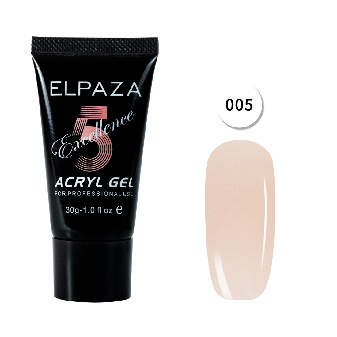ELPAZA   ACRYL GEL  EXCELLENCE 005   30 мл