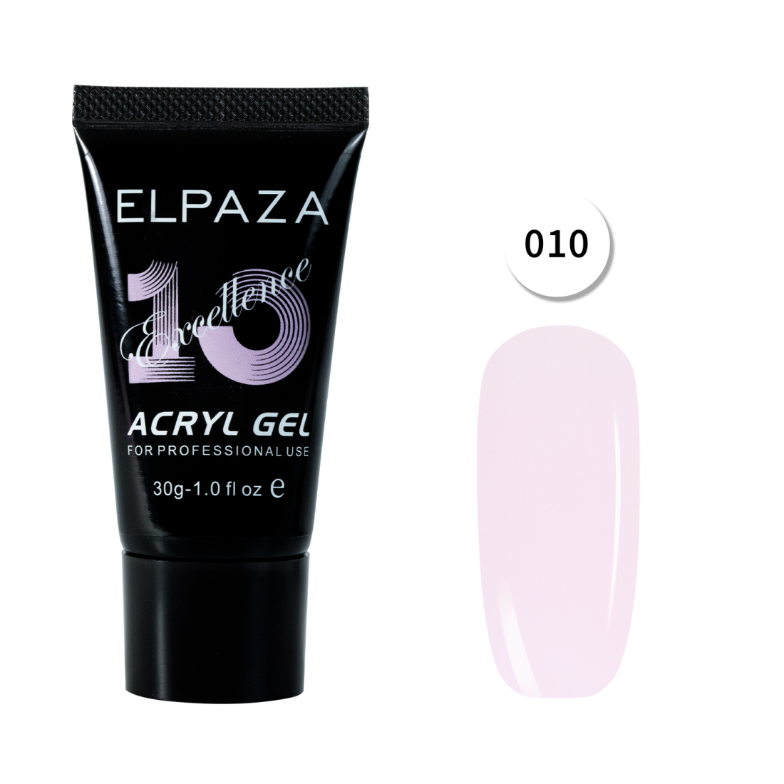 ELPAZA   ACRYL GEL  EXCELLENCE  010    30 мл