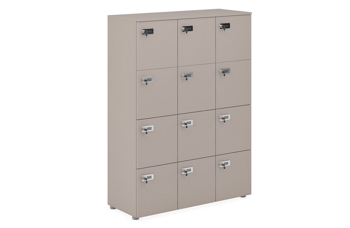 Шкаф Локер тройной с кодовым замком