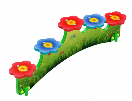 Бум Полянка 1260х200х420