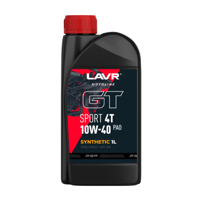 Lavr GT Sport 4T 10W-40 SN Motoline, 1л