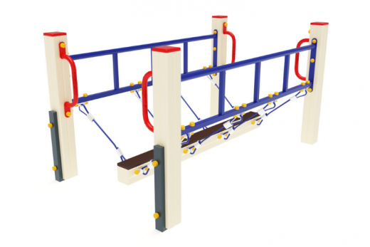 Качающийся мост-брус 1760х1000х1300