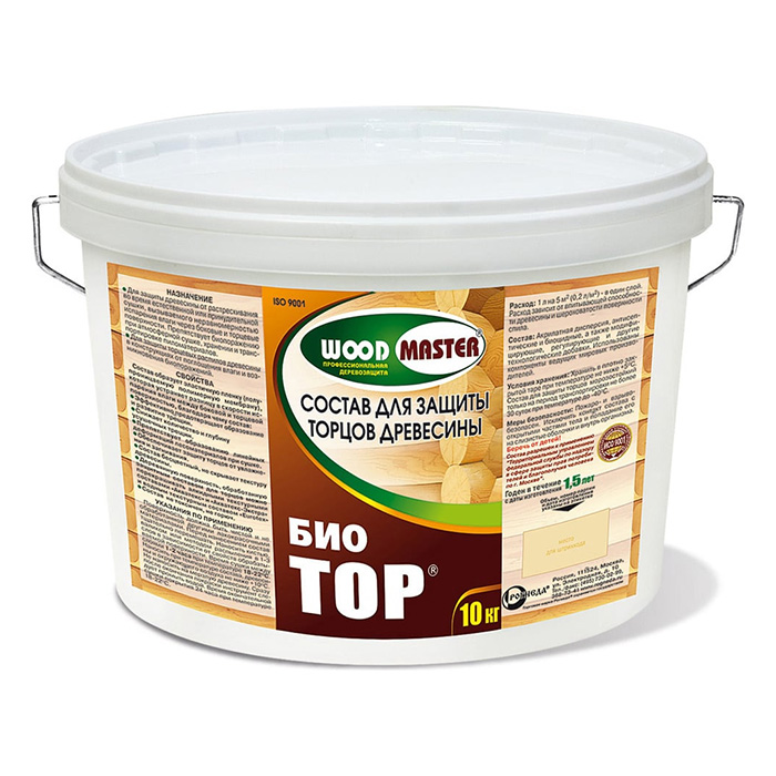 Антисептик БиоТор, ЗАО "НПП Рогнеда" бесцветный, 10кг.