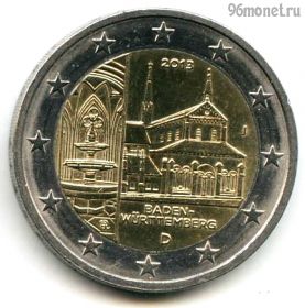 Германия 2 евро 2013 J