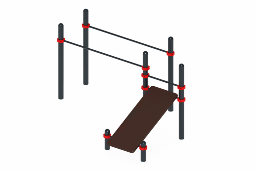 Воркаут комплекс 36 (89) 2840х2460х1500