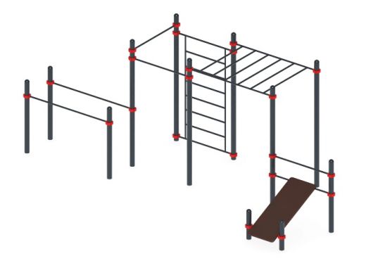 Воркаут Комплекс 20 (89) 6820х3210х2600