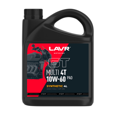 Lavr GT Multi 4T 10W-60 Motoline, 4л