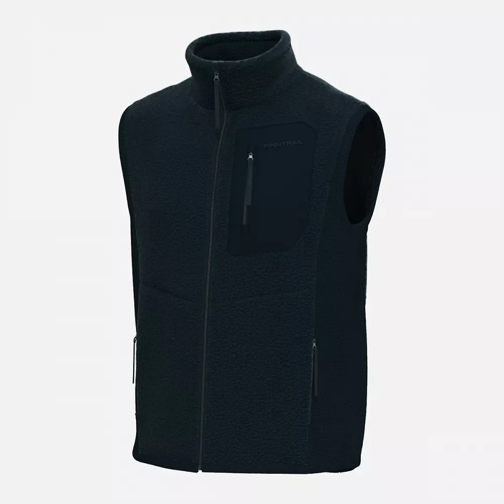 ЖИЛЕТ FINNTRAIL TEDDY 1404 GRAPHITE
