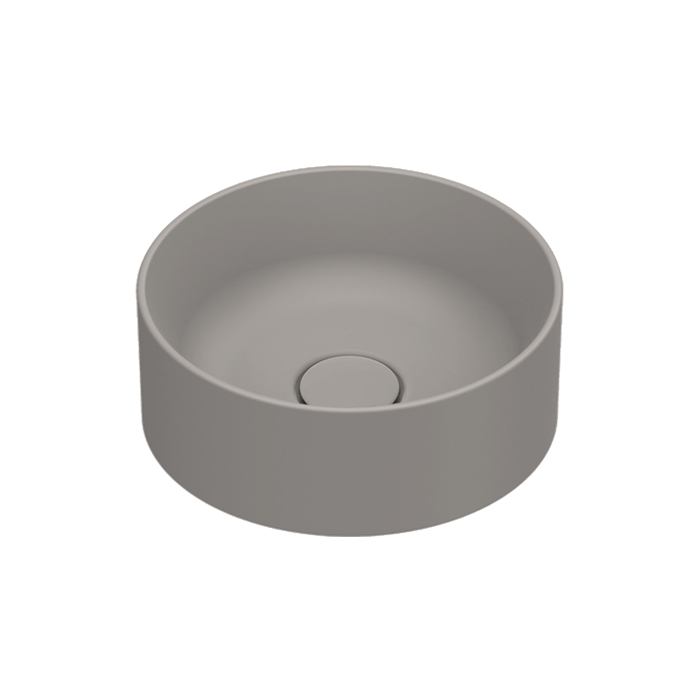 Раковина Catalano Zero 122320032 32 см накладная без отверстий цвет Tortora Satinato