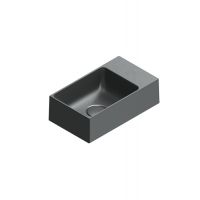 Раковина Catalano Premium 220410022 40x23 см без отверстий цвет черный матовый схема 1 Раковина Catalano Premium 220410022 40x23 см без отверстий цвет черный матовый схема 1