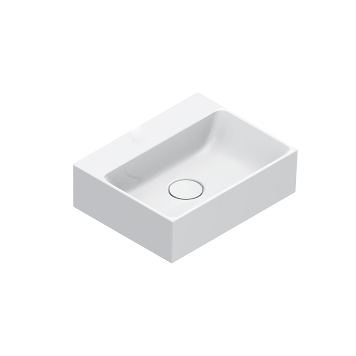 Изображение Раковина Catalano Premium 220420001 40x32 см без отверстий цвет белый глянцевый