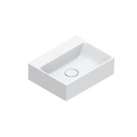 Раковина Catalano Premium 220420021 40x32 см без отверстий цвет белый матовый схема 1