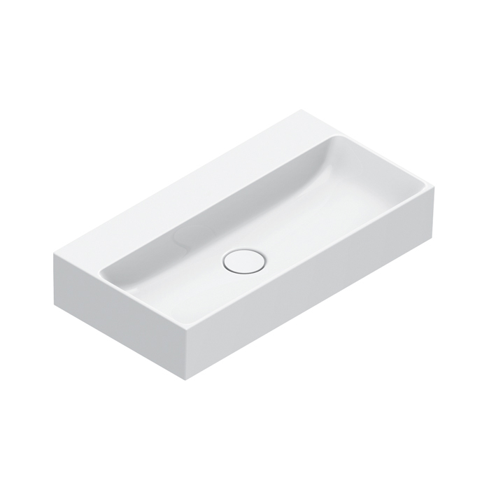 Изображение Раковина подвесная Catalano PREMIUM 220650001 65x35 см покрытие Cataglaze+ цвет белый глянцевый