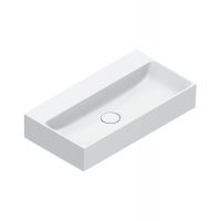 Раковина подвесная Catalano PREMIUM 220650001 65x35 см покрытие Cataglaze+ цвет белый глянцевый схема 1