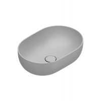 Раковина накладная Catalano SFERA 522500001 50x35 h16 без отв. под смеситель покрытие Cataglaze+ схема 4