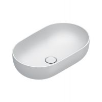 Раковина накладная Catalano SFERA 522610001 60x37х16 см без отв. под смеситель покрытие Cataglaze+ схема 2