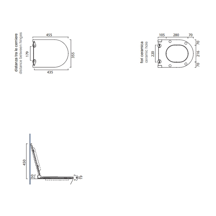 Сиденье Catalano Sfera 551500001 для унитаза моноблок с микролифтом цвет белый глянцевый ФОТО