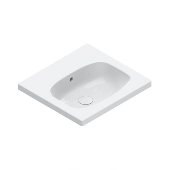 Раковина встраиваемая/подвесная Catalano Alvea 620500001 50x46 см покрытие Cataglaze+ цвет белый глянцевый схема 1 Раковина встраиваемая/подвесная Catalano Alvea 620500001 50x46 см покрытие Cataglaze+ цвет белый глянцевый схема 1