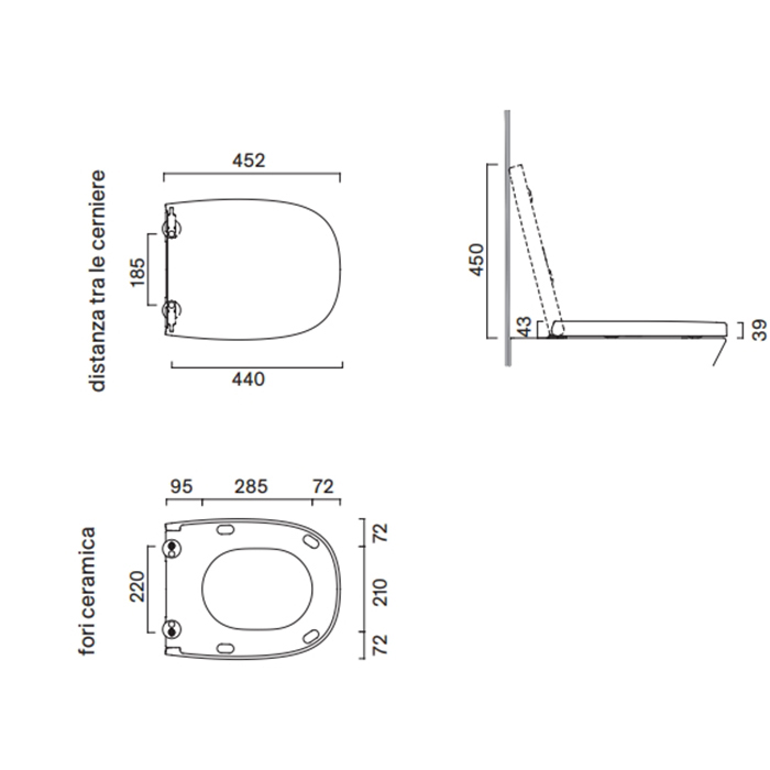 Сиденье для унитаза Catalano Alvea 651100001 с микролифтом быстросъемная цвет белый глянцевый ФОТО