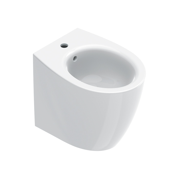 Изображение Биде напольное Catalano Italy 52x37 без крепежа цвет белый глянцевый 719521001