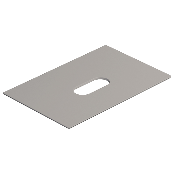 Столешница керамическая Catalano 830750032 75x50см с отверстием  цвет: Tortora Satinato