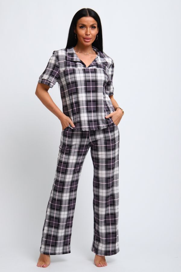 Пижама женская 306 [серый]