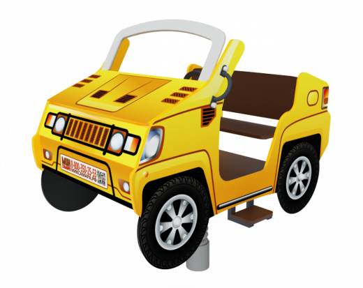 Качалка Кабриолет двухместный 1440х1100х1250