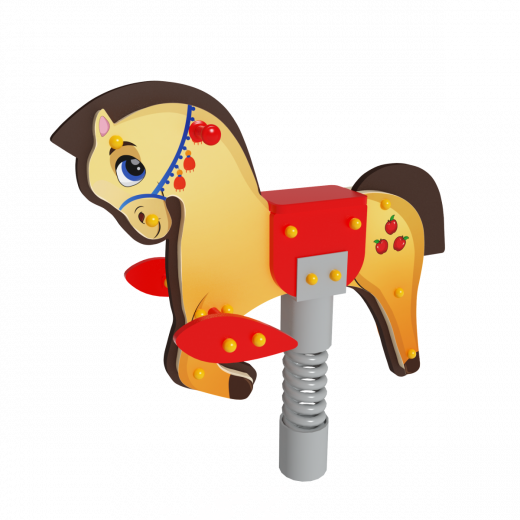 Качалка Конек 1000х430х900