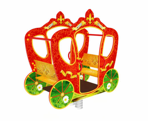 Качалка Карета 1250х670х1300