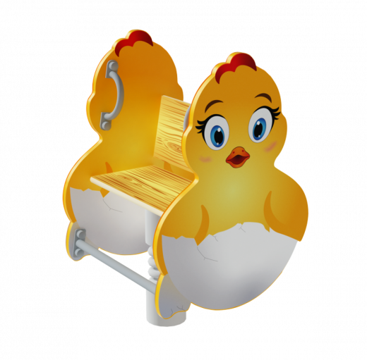 Качалка Цыпленок 960х580х1000