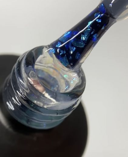 "BROKEN GLASS" топ с фольгой битое стекло без липкого слоя BST